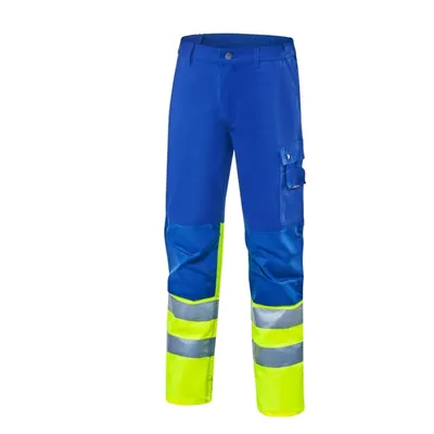 HIVIS-Bundhose marine/warngelb