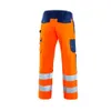 HIVIS-Bundhose warnorange/marine