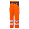 HIVIS-Bundhose warnorange/marine