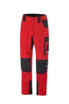 Stretch-Bundhose - rot/schwarz
