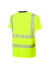 HIVIS T-Shirt High-Visibility Yellow/Navy