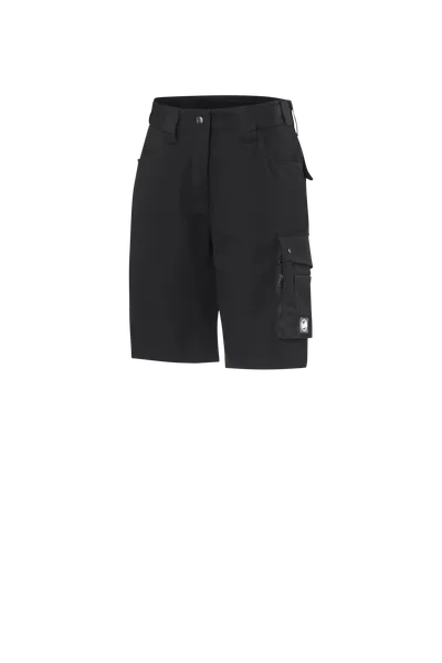 Damen-Bermuda-Hose schwarz