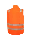 HIVIS-Weste warnorange/marine