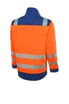 HIVIS-Blousonjacke warnorange/marine