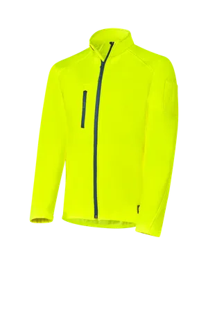 Softshell-Jacke warngelb