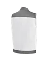 Weste weiß/graphitgrau