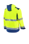 HIVIS-Softshell-Jacke warngelb/marine