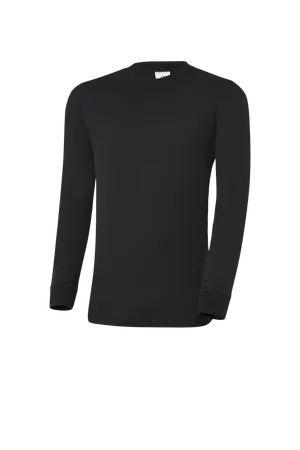 T-Shirt langarm schwarz