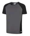 T-Shirt graphitgrau/schwarz